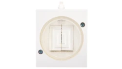 LAMBDA Łącznik hermetyczny świecznikowy IP44 biały ŁNH-2L/00