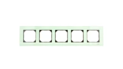 Merten M-Elegance Ramka pięciokrotna szklana szmaragdowy MTN404504