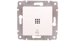 VENA Przycisk /dzwonek/ z podświetleniem biały 520414