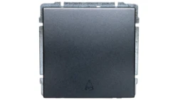 KOS66 Przycisk /dzwonek/ grafit 666014