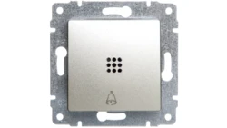 VENA Przycisk /dzwonek/ z podświetleniem satyna 525014