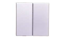 VENA Klawisz podwójny 2szt. 22,5x45 aluminium 514080