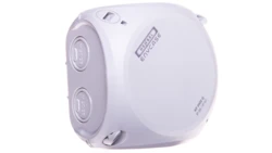 Puszka odgałeźna n/t bez zacisków 130x130x77mm szara IP66/67 KF 0600 G 62000051