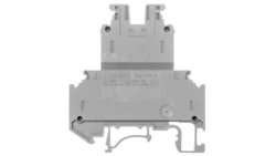 Listwa zaciskowa przepustowa 2-piętrowa 4-przewodowa 0,2-4mm2 szara UKK3 2770011 /50szt./