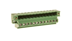 Wtyk śrubowy do płytek drukowanych 12P zielony MVSTBU 2,5/12-GFB-5,08 1788444 /50szt./