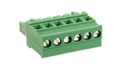 Wtyk śrubowy do płytek drukowanych 6P zielony MVSTBR 2,5/ 6-ST-5,08 1792281 /50szt./