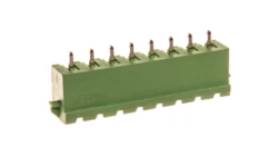 Gniazdo pinowe 8P 320V 12A zielone z noskiem blokującym MSTBVA 2,5/ 8-G-RN 1944657 /50szt./