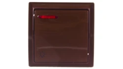 BIS Przycisk /światło/ z podświetleniem brązowy ŁN-5BS/24