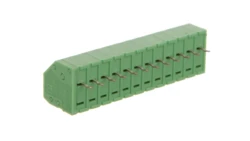 Złączka sprężynowa do płytek drukowanych 0,5-1,5mm2 1pin/biegun zielona PTSA 1,5/12-3,5-F 1985069 /80szt./