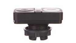 Naped przycisku podwójny czarny /O-I/ z podświetleniem z samopowrotem ZB5AW7A1721