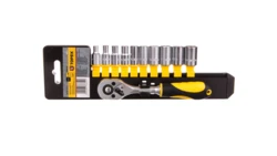 Klucze nasadowe 1/4 cala (zestaw 11 szt.) 38D650