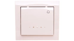 KIER Przycisk /dzwonek/ z podświetleniem beżowy ŁP-6WS/01