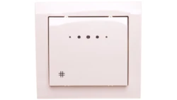 KIER Łącznik krzyżowy z podświetleniem beżowy ŁP-4WS/01