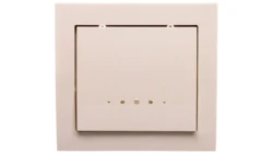 KIER Łącznik pojedynczy z podświetleniem beżowy ŁP-1WS/01