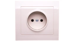 KIER Gniazdo pojedyncze b/u beżowe GP-1W/01