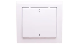 KIER Łącznik podwójny biały ŁP-11W/00