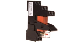 Przekaźnik kompletny serii RT 1P 24V DC z separacją logiczną moduł LED czerwony przył. śrubowe LZS:RT3B4L24