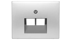 K.5 Element centralny do gniazda przyłączeniowego UAE podwójnego aluminium 14097003