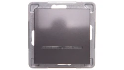 IMPRESJA Łącznik kontrolny z podświetleniem antracyt ŁP-12YS/m/50