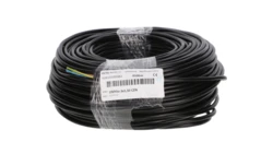 Przewód mieszkaniowy H03VV-F (OMY) 3x1,5 żo czarny 300/300V /100m/