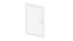 Drzwi do rozdzielni 2/28 metalowe z ramą kompletne MSF 2000-02