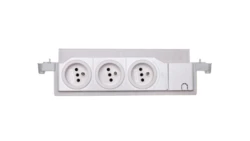 Przepust kablowy z potrójnym gniazdem zasilajacym Volta VZ00UPF