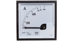 Amperomierz analogowy tablicowy 500/1000A do przekładnika 500/5A 72x72mm IP50 C3 K=90 st. EA17N F42200000000