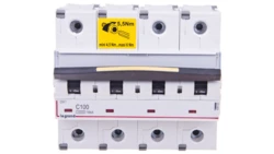 Wyłącznik nadprądowy 4P C 100A 10/16kA AC S314 DX3 409363