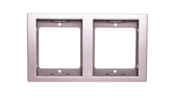 Berker K.5 Ramka podwójna pionowa stal szlachetna nierdzewna 13237004