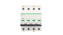 Wyłącznik nadprądowy 4P D 63A 6kA AC iC60N-D63-4 A9F05463