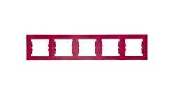 Sedna Ramka pięciokrotna pozioma czerwona SDN5800941