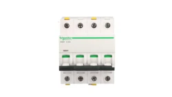 Wyłącznik nadprądowy 4P D 32A 6kA AC iC60N-D32-4 A9F05432