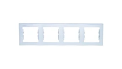 Sedna Ramka poczwórna pozioma szara SDN5800733