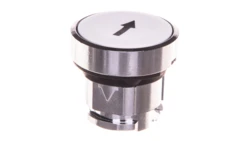 Napęd przycisku biały /strzałka w górę/ bez podświetlenia z samopowrotem ZB4BA334