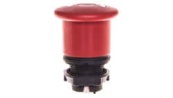 Napęd przycisku bezpieczeństwa czerwony przez obrót bez podświetlenia ZB5AT8643M