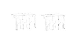 Zestaw 2 osłon zacisków do rozłączników trzypolowych GA063÷125 A, GA063÷125 C, GA080 D i GA125 D GAX84