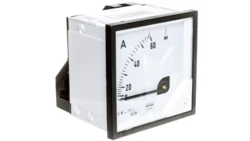 Amperomierz analogowy tablicowy 60/360A do przekładnika 60/5 72x72mm IP50 C3 K=90 st. EA17N H41400000000