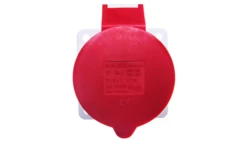 Gniazdo tablicowe 32A 5P 400V 6h IP44 proste Quick-Connect 132002