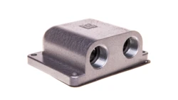 Dławnica kablowa kątowa podwójna 2xM20 IP55 bez uszczelnienia SKINDICHT SE-M 220/320 2x20x1,5 bez E+D 52108041