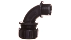 Dławnica kątowa do węża osłonowego M20 IP65 SILVYN MPC 90stopni M20x1,5/2 czarna 55502482 /10szt./
