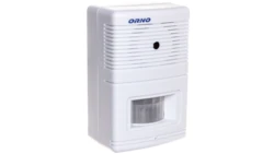 Czujnik ruchu z sygnalizacją i z alarmem 5m biały OR-MA-701