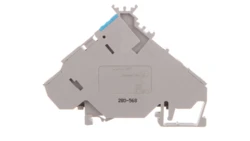 Złączka zasilająca do elementów wykonawczych 2,5mm2 szara 280-568 /20szt./