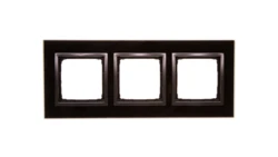 Simon 54 Nature Ramka potrójna szkło ZASTYGŁA LAWA DRN3/73