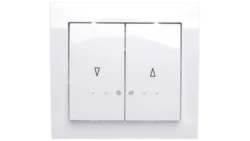 KIER Łącznik żaluzjowy z podświetleniem biały ŁP-7WS/00