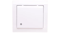 KIER Łącznik krzyżowy biały ŁP-4W/00