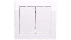 KIER Łącznik świecznikowy biały ŁP-2W/00