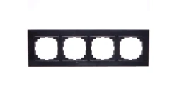 Sentia Ramka poczwórna czarna 1474-61