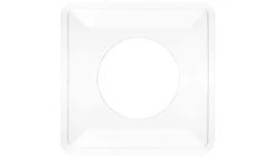 Osłona ściany pojedyncza transparentna tworzywo pozioma 2100-02