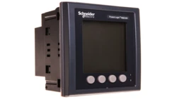 Miernik parametrów sieci (U, I, P, Q, f, PF, E) 5/1A przekładnik 100-415V AC Modbus tablicowy 96x96mm METSEPM5330