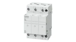 Podstawa bezpiecznikowa do wkł. cylindrycznych 10x38mm 32A 3P z diodą sygnalizacyjną 3NW7034